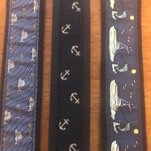 Boys vineyard vines belts - bundle of 3